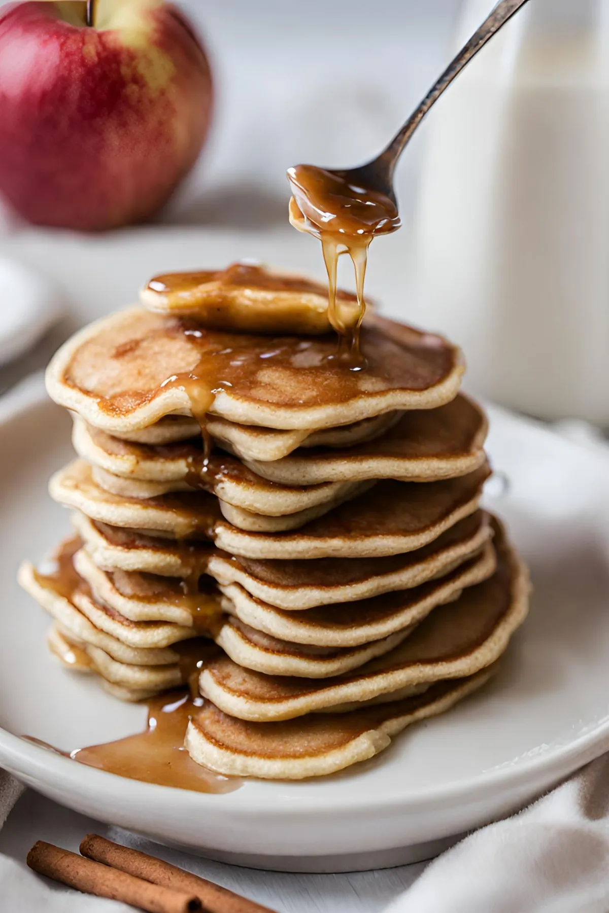 Apple Cinnamon Baby Pancakes