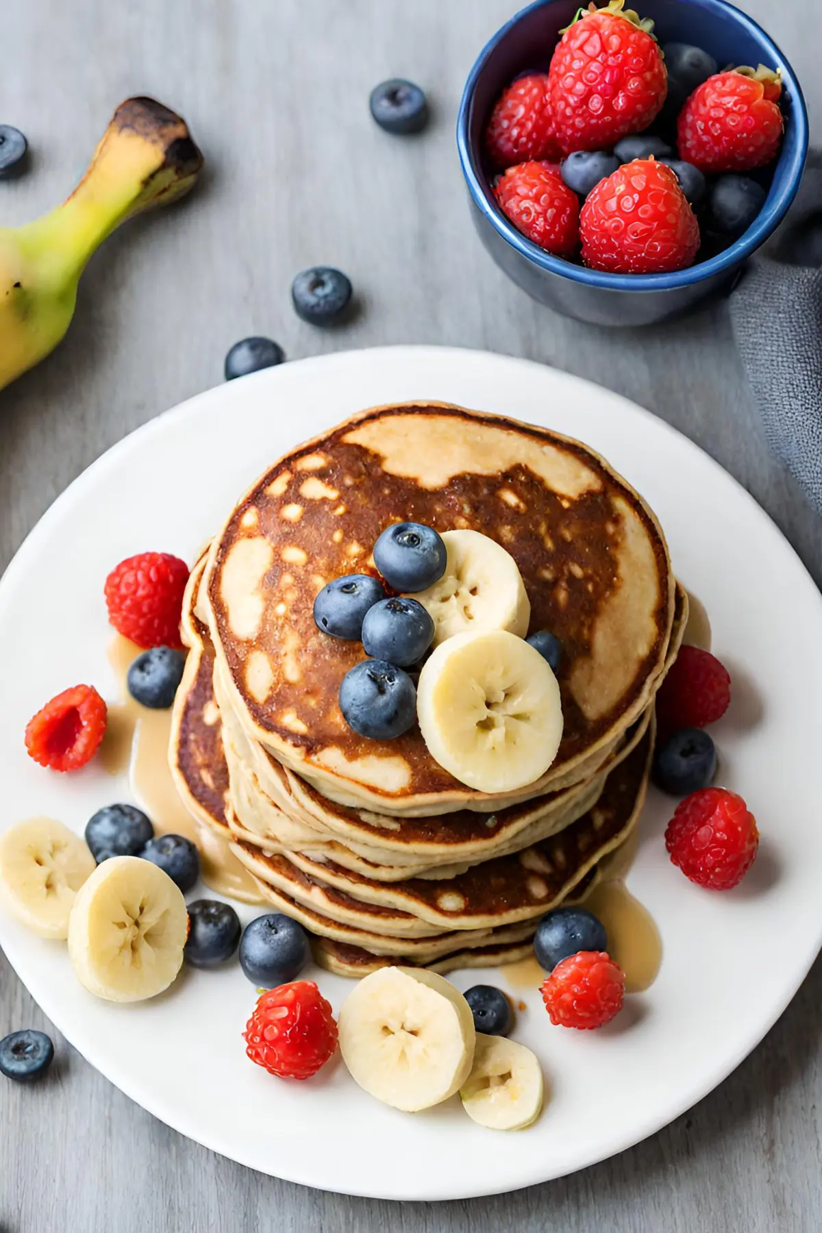 Banana Protein Pancakes Recipe