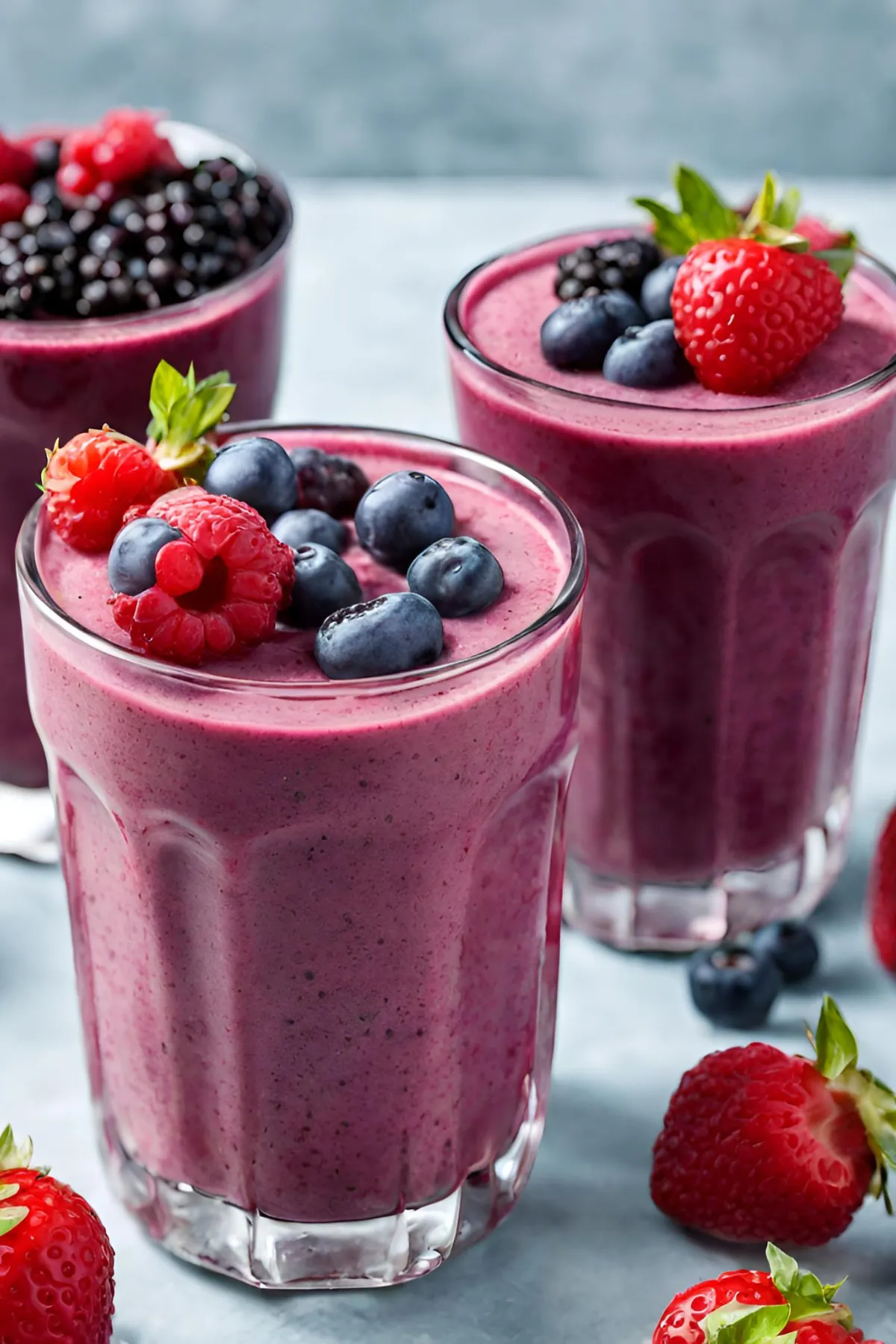 Berry Delicious Smoothies Without Banana