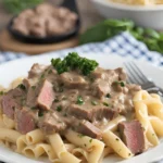 Creamy Steak and Pasta