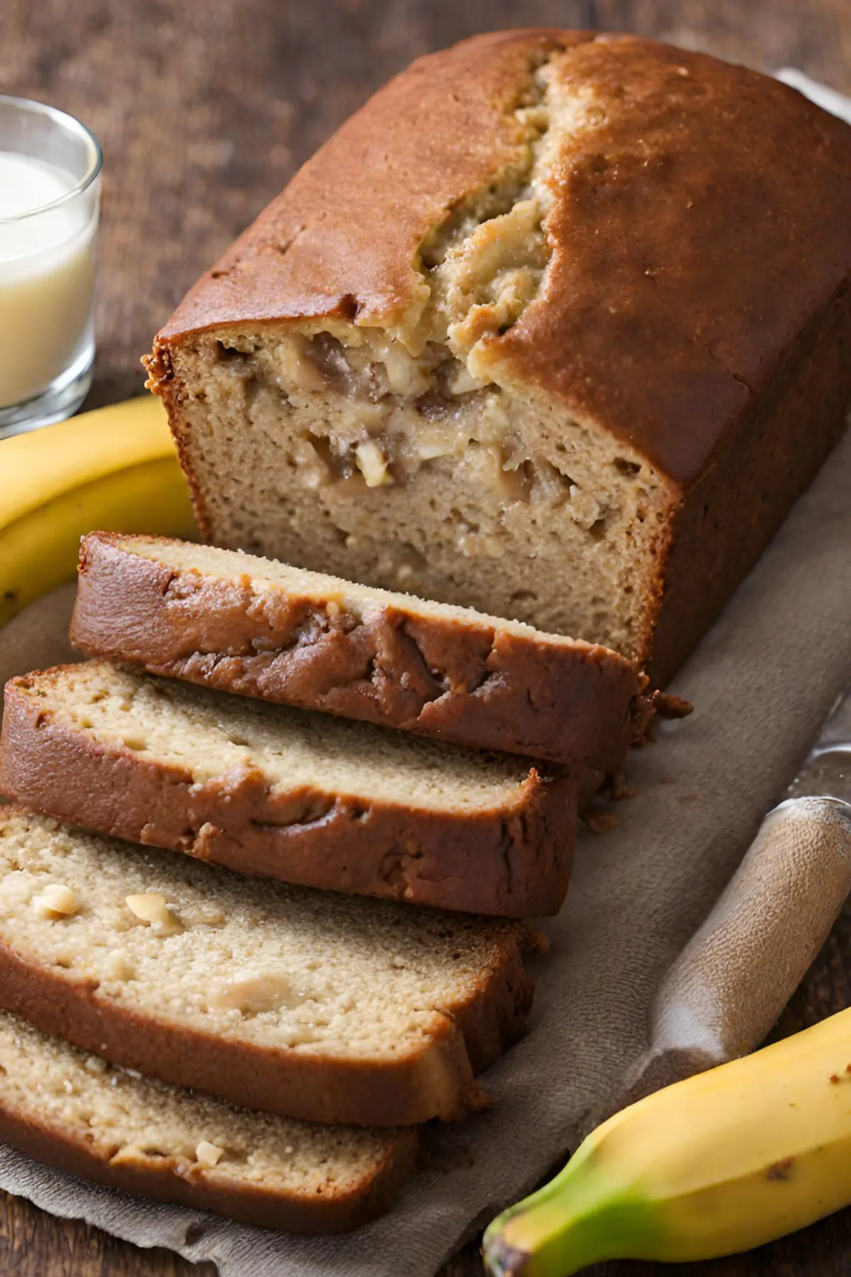 Making Banana Bread with Pancake Mix