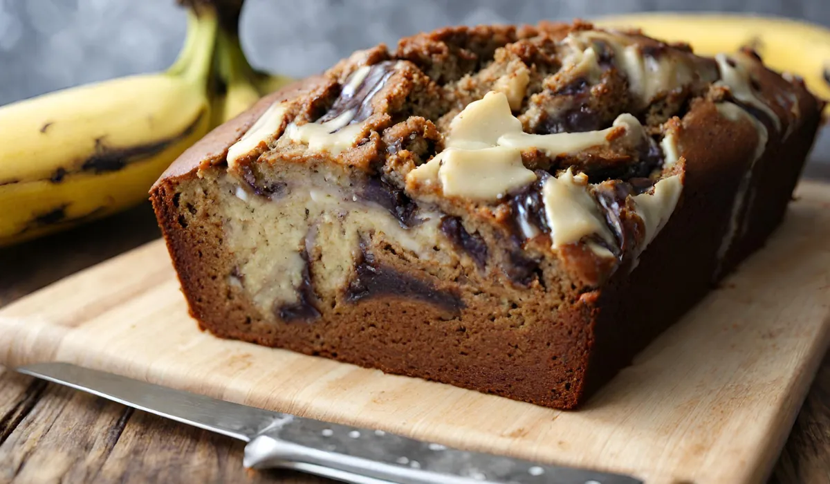 Marbled Banana Bread