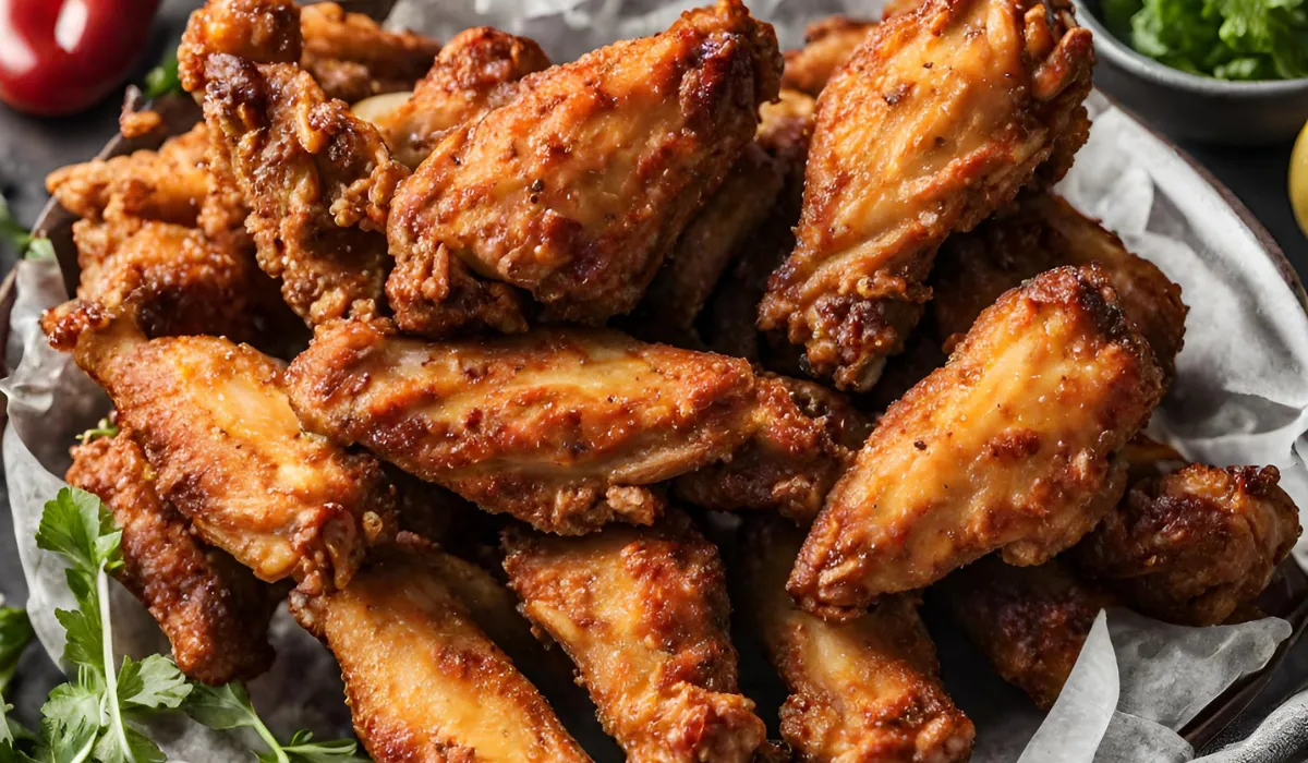 Crispy Air Fried Chicken Wings