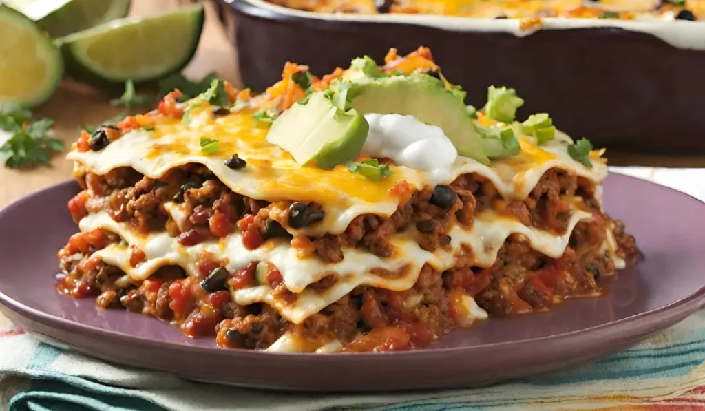 Recipe For Taco Lasagna With Tortillas