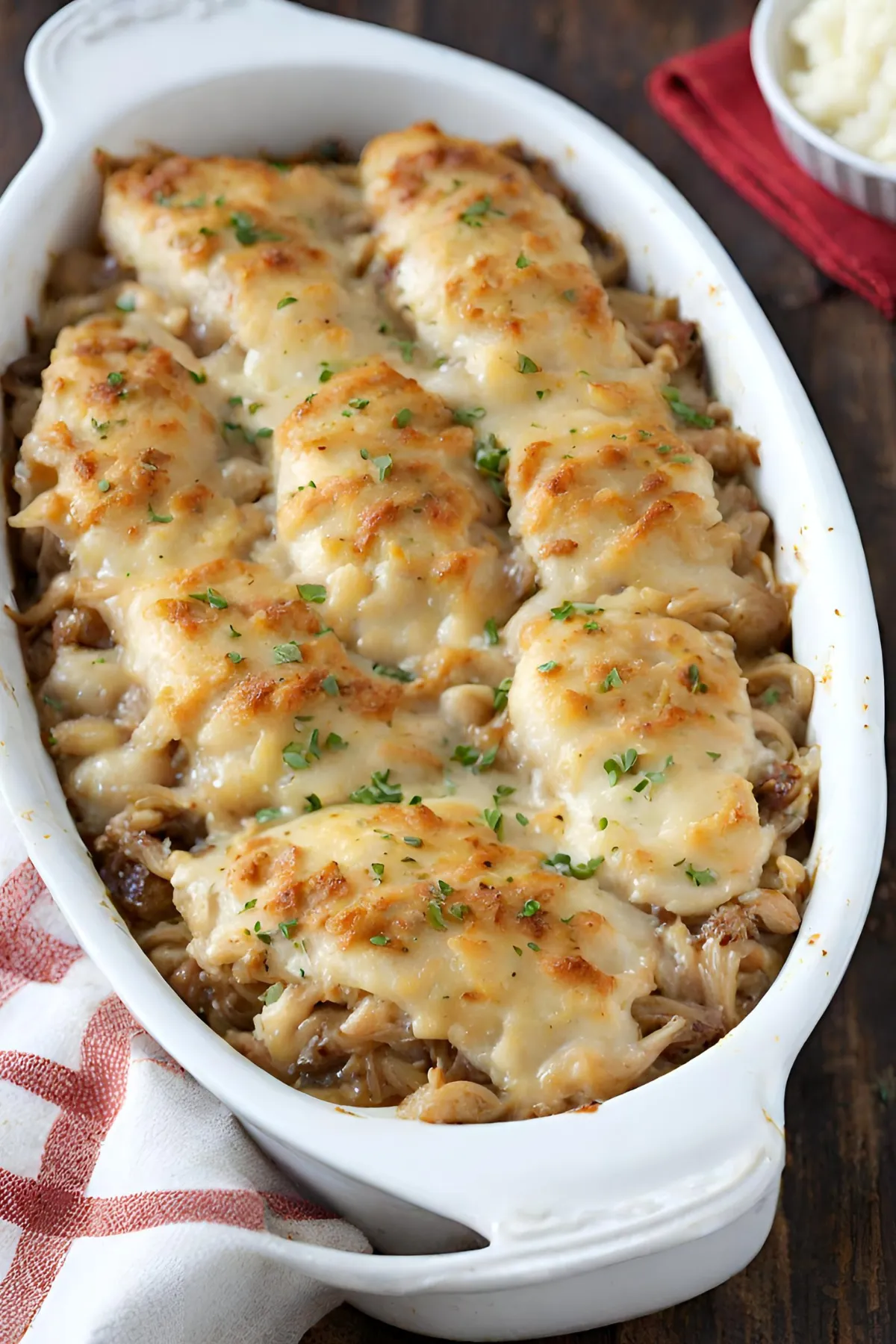 Serving Suggestions for French Onion Chicken Bake