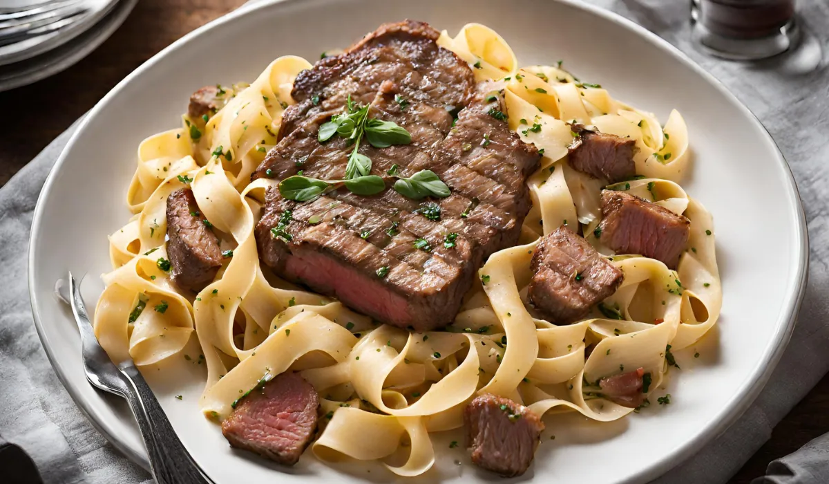 Steak Tagliatelle