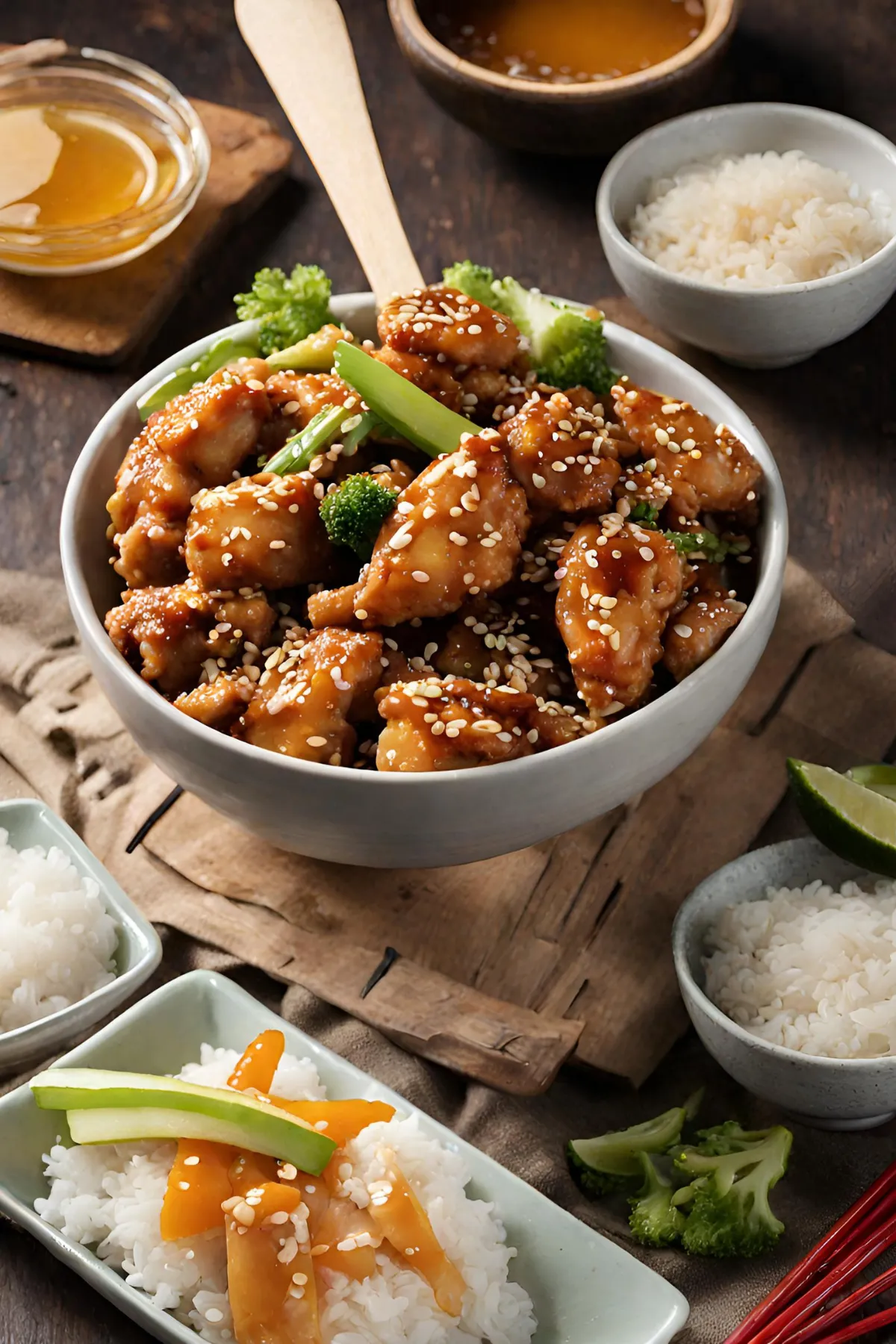 Step-by-Step Cooking Instructions for Honey Sesame Chicken