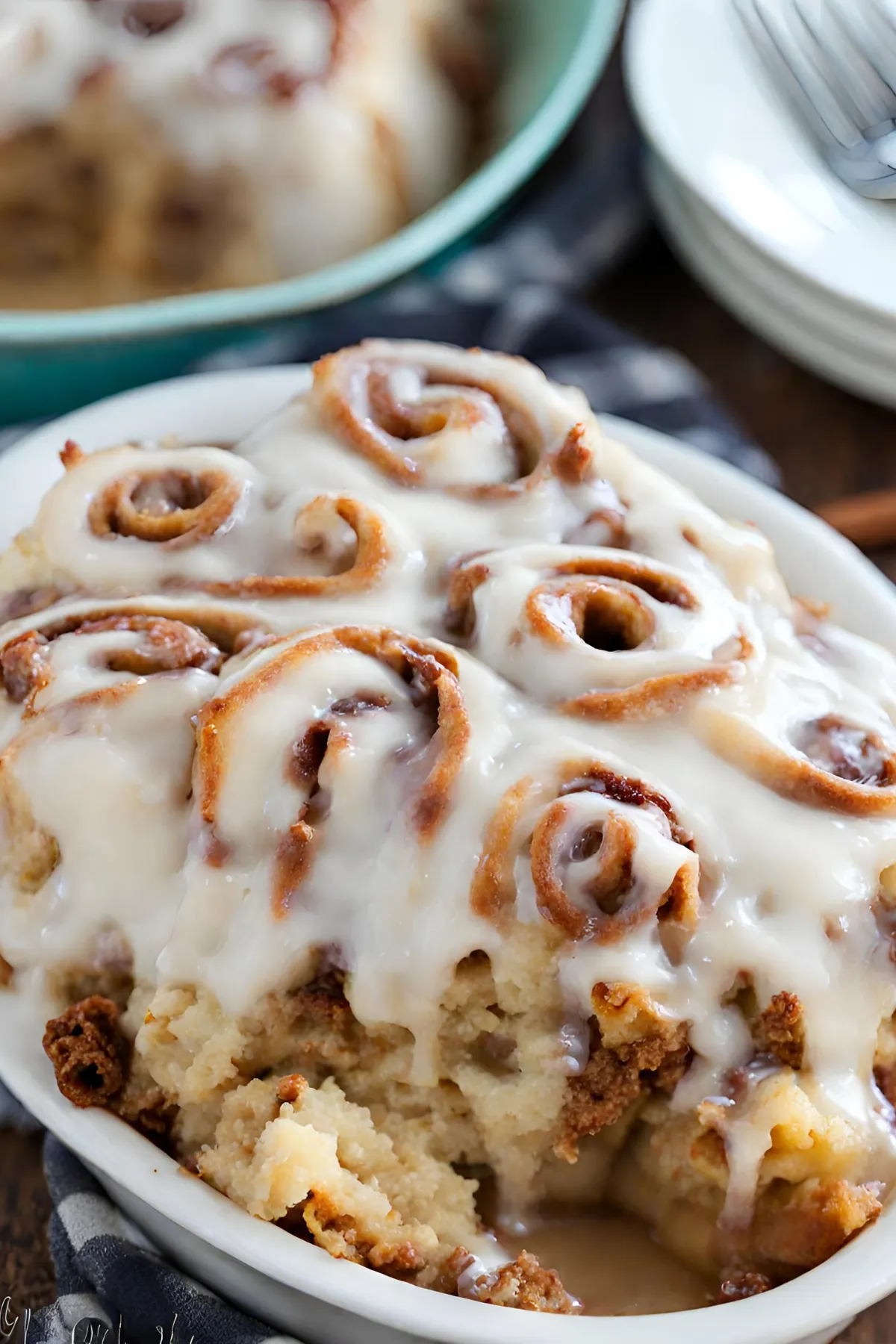 Step-by-Step Recipe Instructions for Crock Pot Cinnamon Roll Casserole