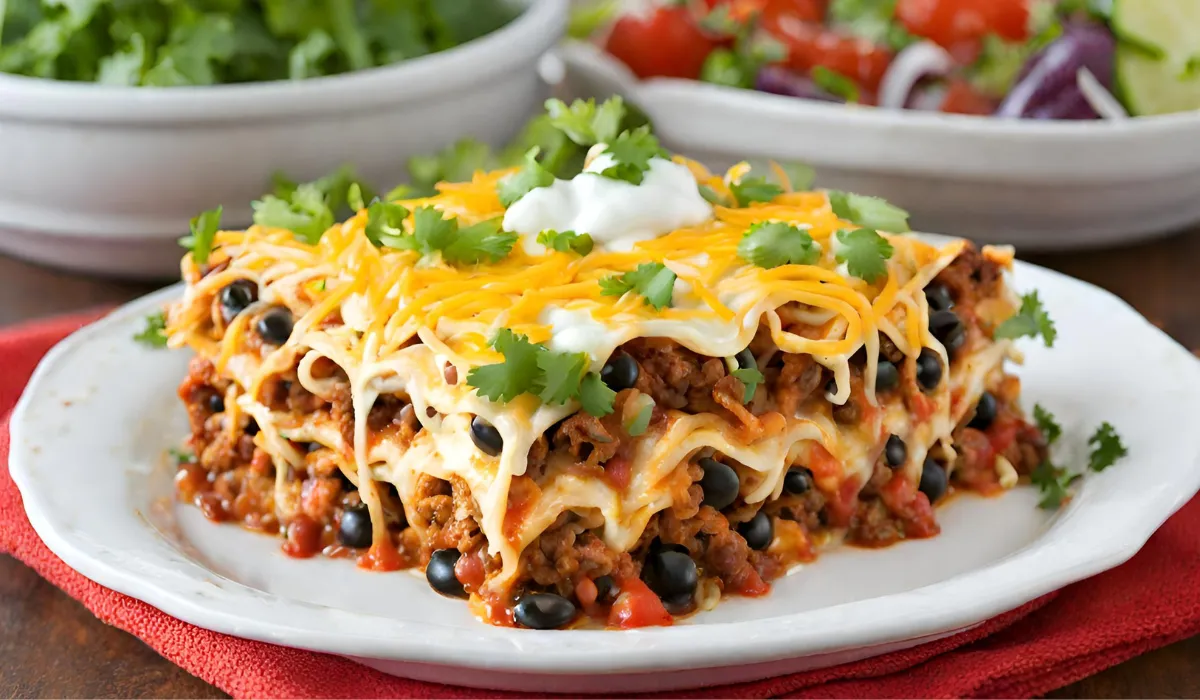 Taco Lasagna Recipe With Noodles