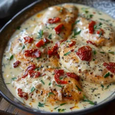 Chicken in a Creamy Parmesan and Sundried Tomato Sauce-image