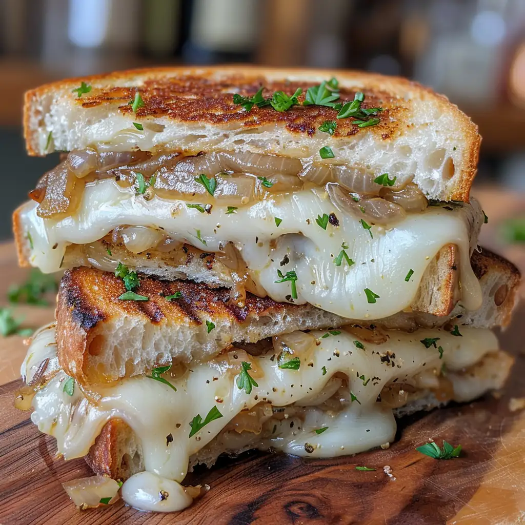 French Onion Grilled Cheese