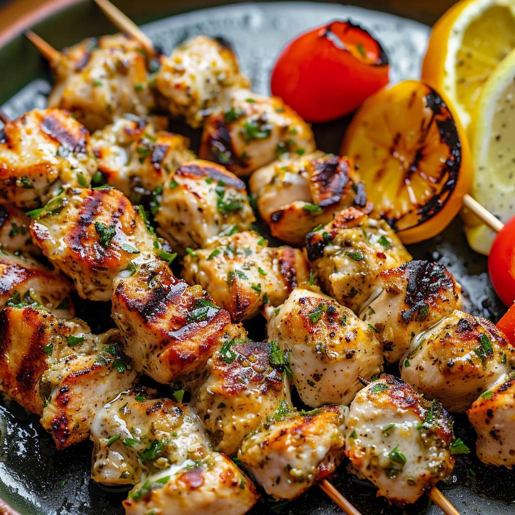 Authentic Greek Chicken Souvlaki Recipe