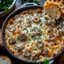 Delicious Stuffed Mushroom Dip Recipe-image