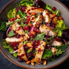 Delicious Asian Chicken Cranberry Salad Recipe