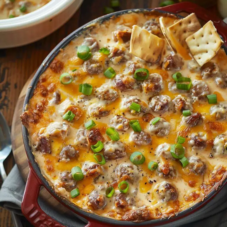 Hot Sausage Beer Cheese Dip Recipe