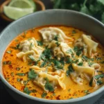 Easy Thai Red Curry Dumpling Soup Recipe