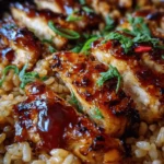 One-Pan Bold Honey BBQ Chicken Rice