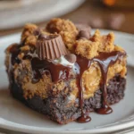 Peanut Butter Cup Dump Cake