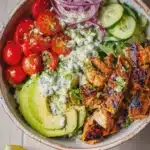 Healthy Chicken Avocado Bowls