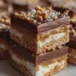 Creamy Chocolate Marie Biscuit Refrigerator Bars