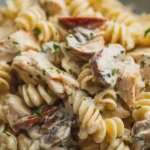 Creamy Chicken and Mushroom Pasta