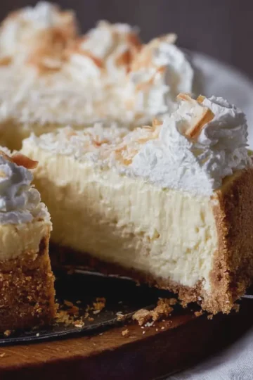 Coconut Cream Cheesecake