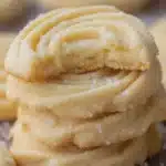 Melt in your Mouth Butter Cookies (Only 3 Ingredients!)
