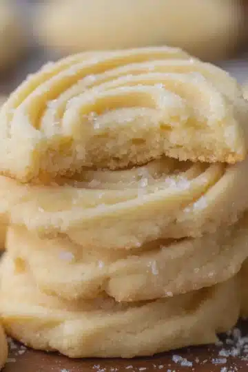 Melt in your Mouth Butter Cookies (Only 3 Ingredients!)