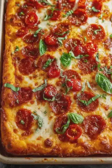 Sheet Pan Pizza