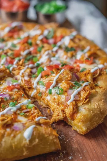 Buffalo Chicken Pizza