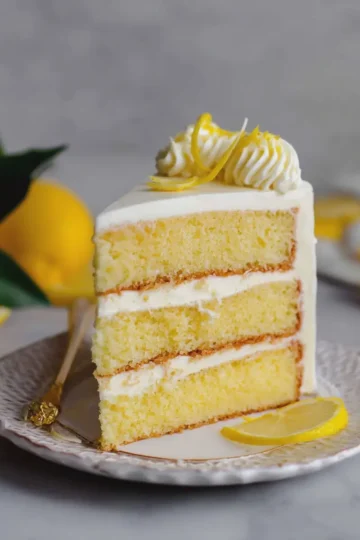 Lemon Velvet Cake