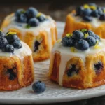 Mini Blueberry Lemon Bundt Cakes