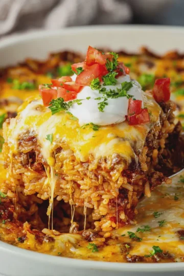 Taco Rice Casserole