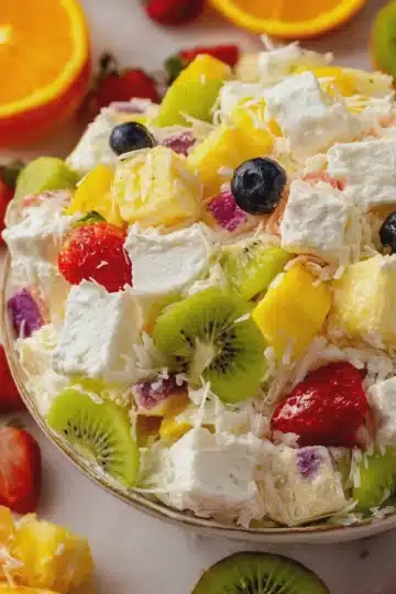 Tropical Marshmallow Fruit Salad