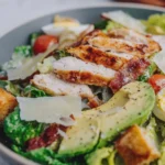 Chicken Avocado Caesar Salad
