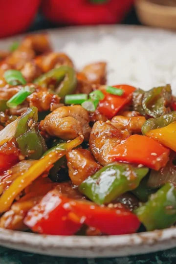 Chicken and Pepper Stir Fry