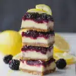 Lemon Blackberry Bars