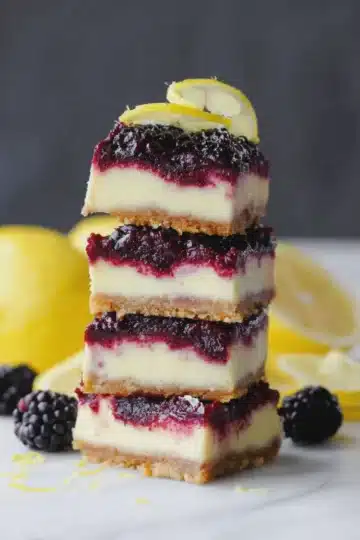 Lemon Blackberry Bars