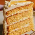 Layered Cornbread Cake with Whipped Honey Butter Frosting