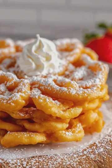 Homemade Easy Fair Funnel Cake