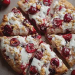 Cherry Dessert Pizza