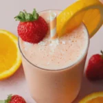 Strawberry Banana Orange Julius Smoothie