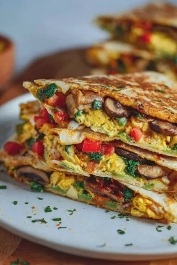 Vegan Breakfast Quesadillas