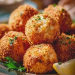 Keto Crispy Fried Fish Balls