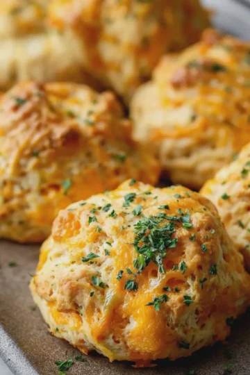 Vegan Cheddar Bay Biscuits