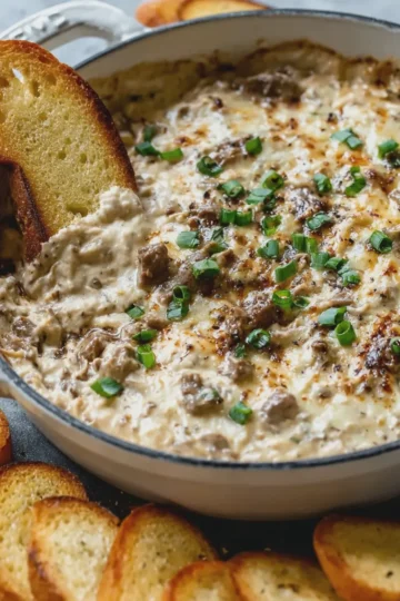 Philly Cheesesteak Dip