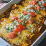 Easy Ground Beef Enchiladas