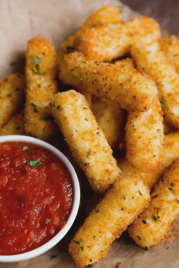 Vegan Mozzarella Sticks