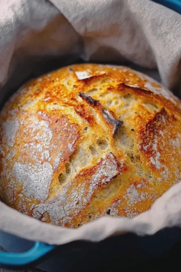 Dutch Oven No Knead Bread