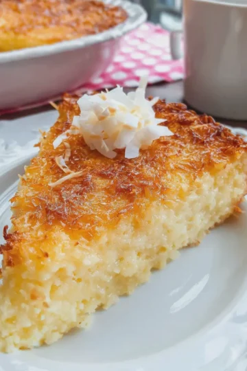 Impossible Coconut Pie